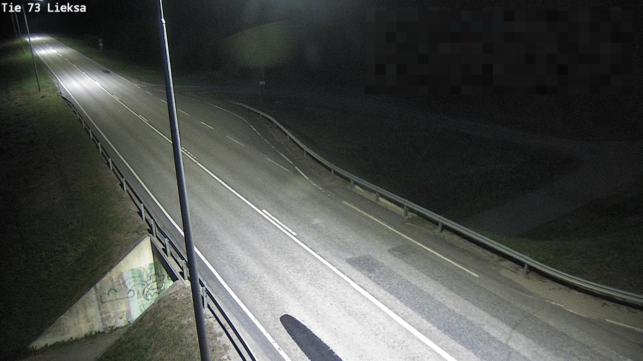 Weather Camera Image Väg 73 Lieksa, Lieksa, Pohjois-Karjala
