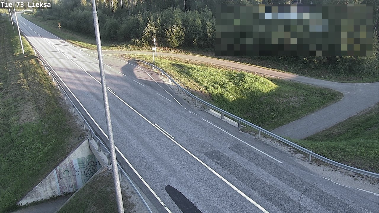 Weather Camera Image Väg 73 Lieksa, Lieksa, Pohjois-Karjala