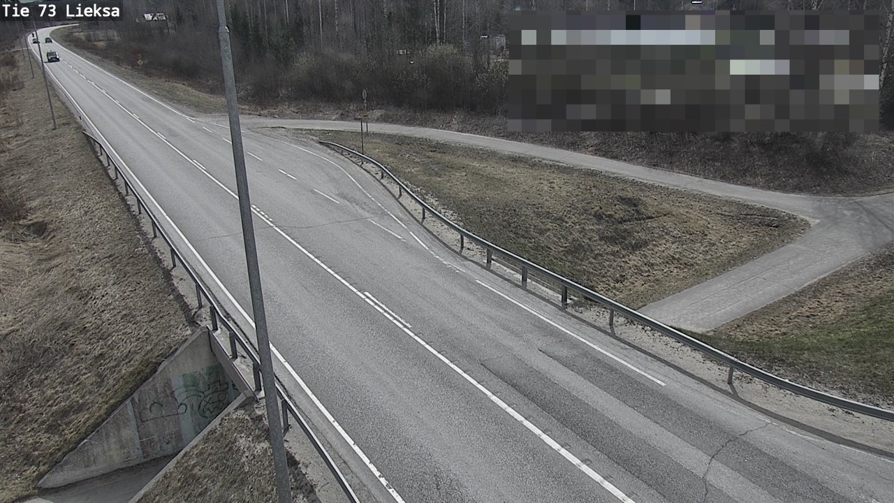 Weather Camera Image Väg 73 Lieksa, Lieksa, Pohjois-Karjala