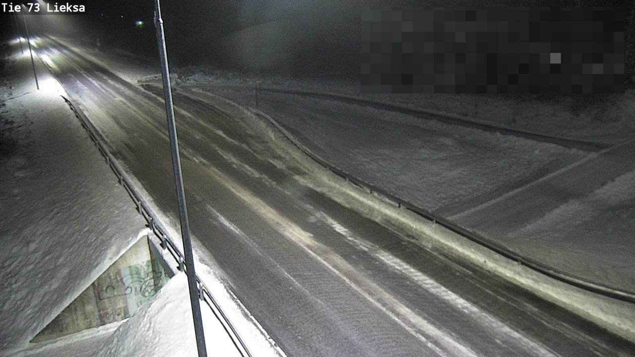 Weather Camera Image Väg 73 Lieksa, Lieksa, Pohjois-Karjala