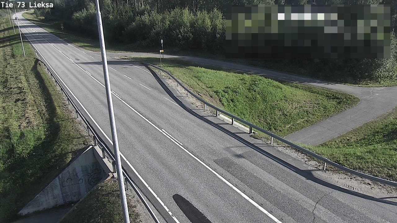 Weather Camera Image Väg 73 Lieksa, Lieksa, Pohjois-Karjala