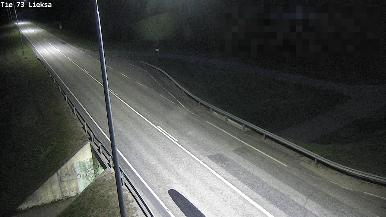 Weather Camera Image Väg 73 Lieksa, Lieksa, Pohjois-Karjala