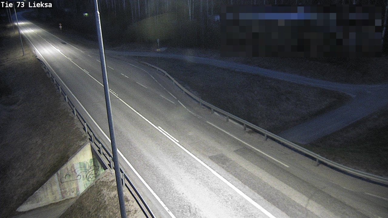 Weather Camera Image Väg 73 Lieksa, Lieksa, Pohjois-Karjala