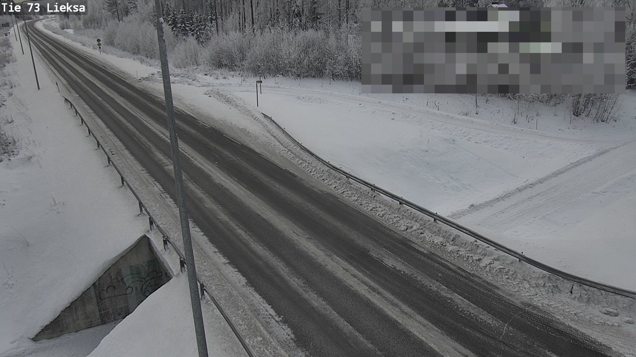 Weather Camera Image Väg 73 Lieksa, Lieksa, Pohjois-Karjala