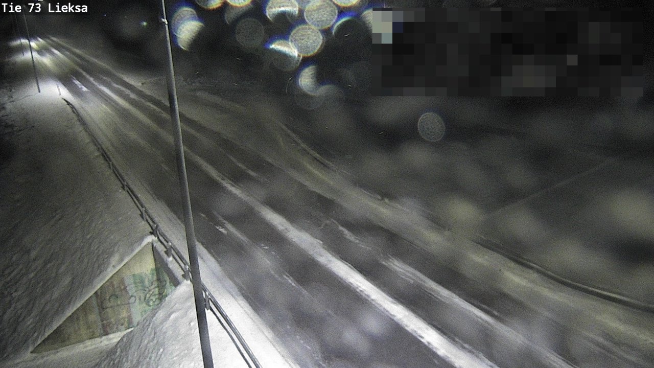 Weather Camera Image Väg 73 Lieksa, Lieksa, Pohjois-Karjala