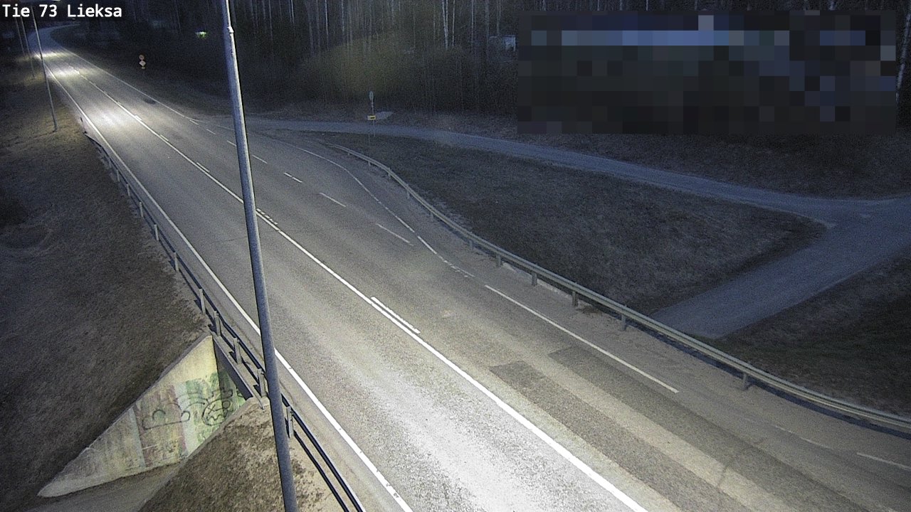 Weather Camera Image Väg 73 Lieksa, Lieksa, Pohjois-Karjala