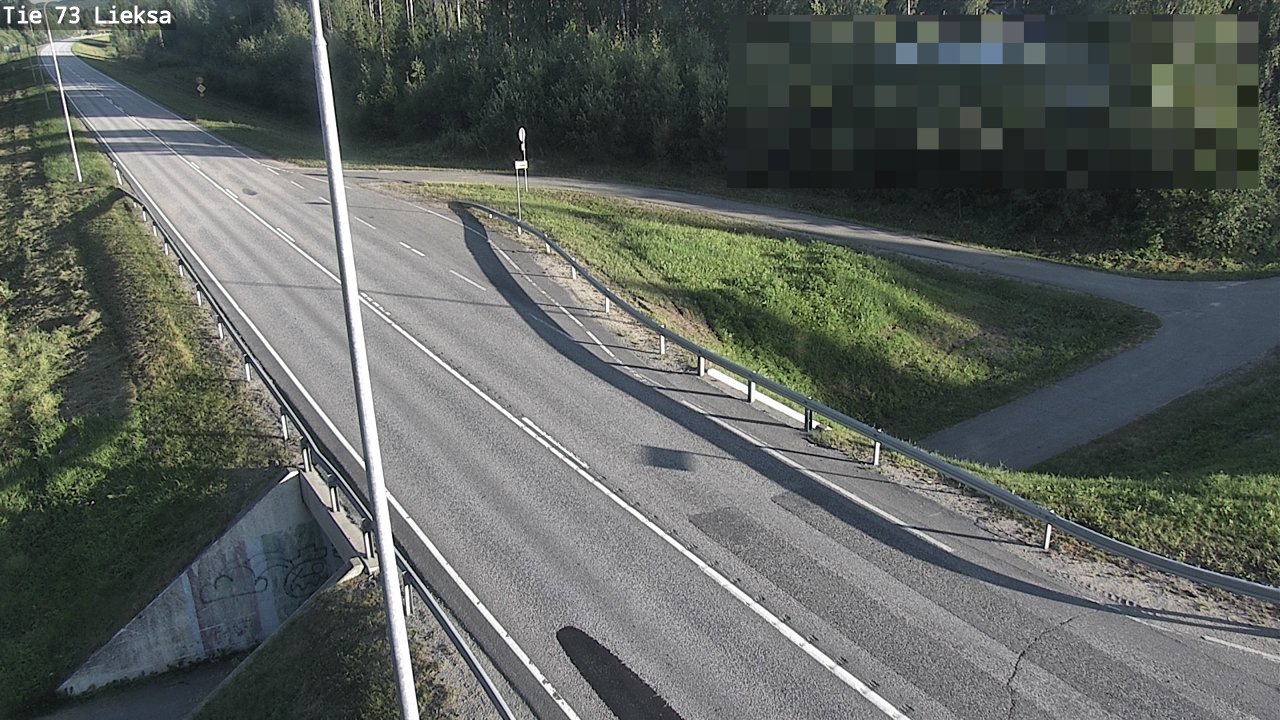 Weather Camera Image Väg 73 Lieksa, Lieksa, Pohjois-Karjala
