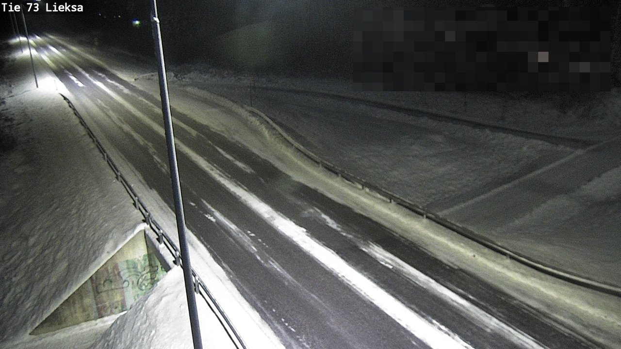 Weather Camera Image Väg 73 Lieksa, Lieksa, Pohjois-Karjala