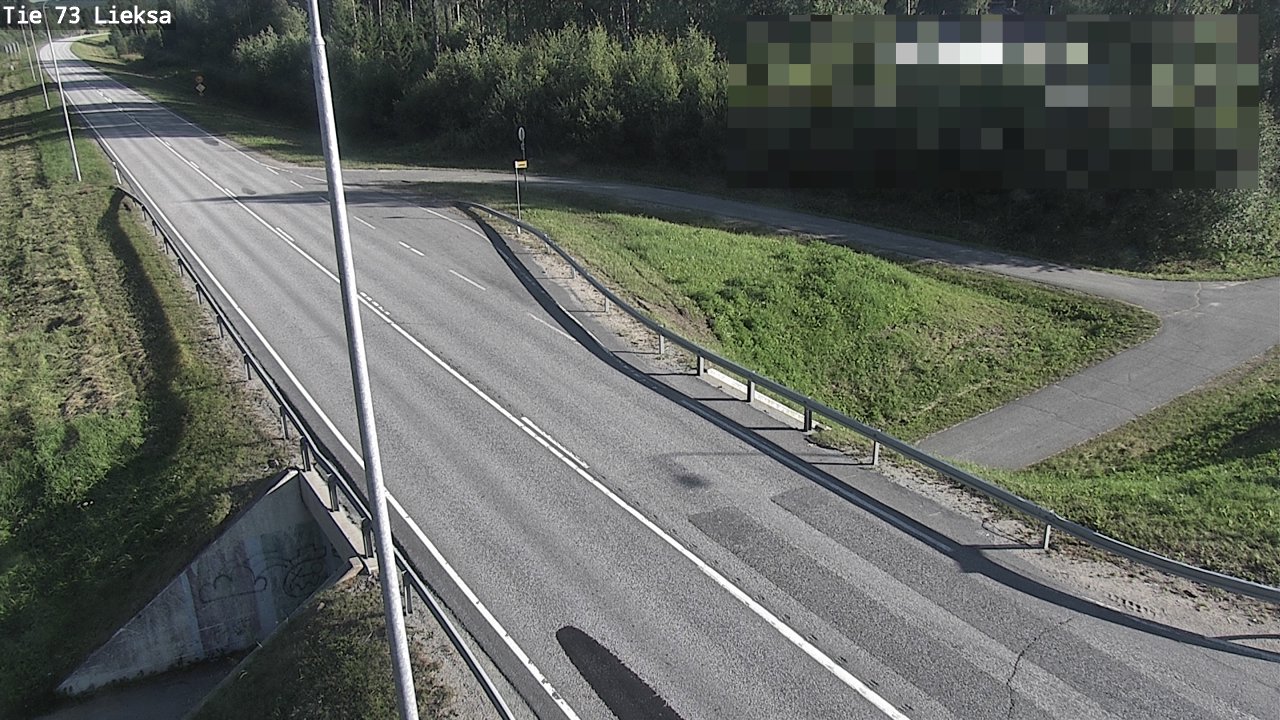 Weather Camera Image Väg 73 Lieksa, Lieksa, Pohjois-Karjala