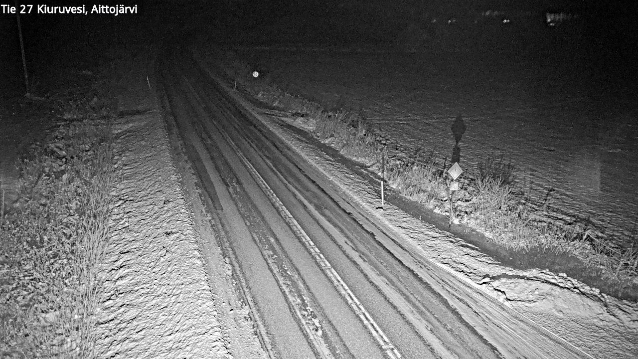 Kelikamerat Kuva Tie 27 Kiuruvesi, Aittojärvi, Kiuruvesi, Pohjois-Savo