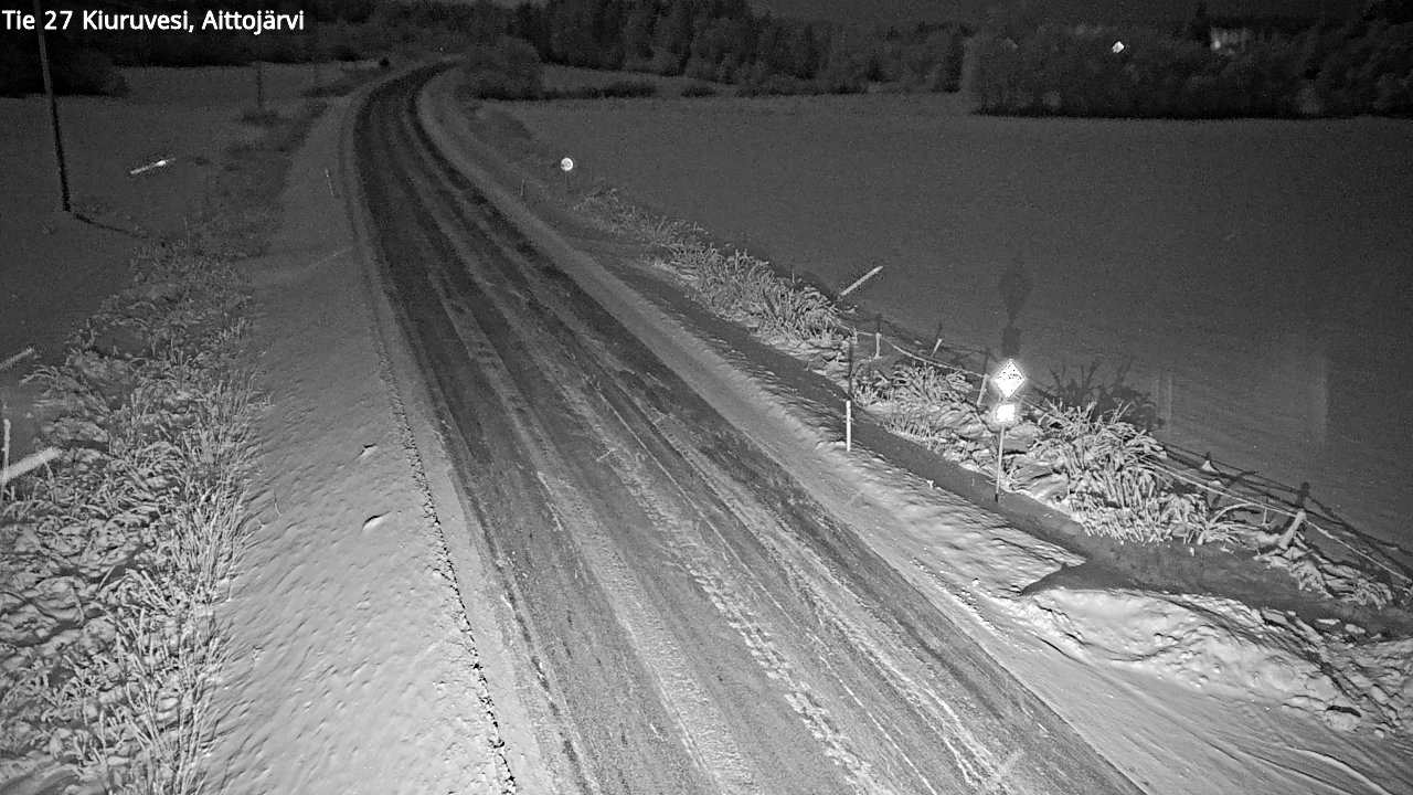 Kelikamerat Kuva Tie 27 Kiuruvesi, Aittojärvi, Kiuruvesi, Pohjois-Savo