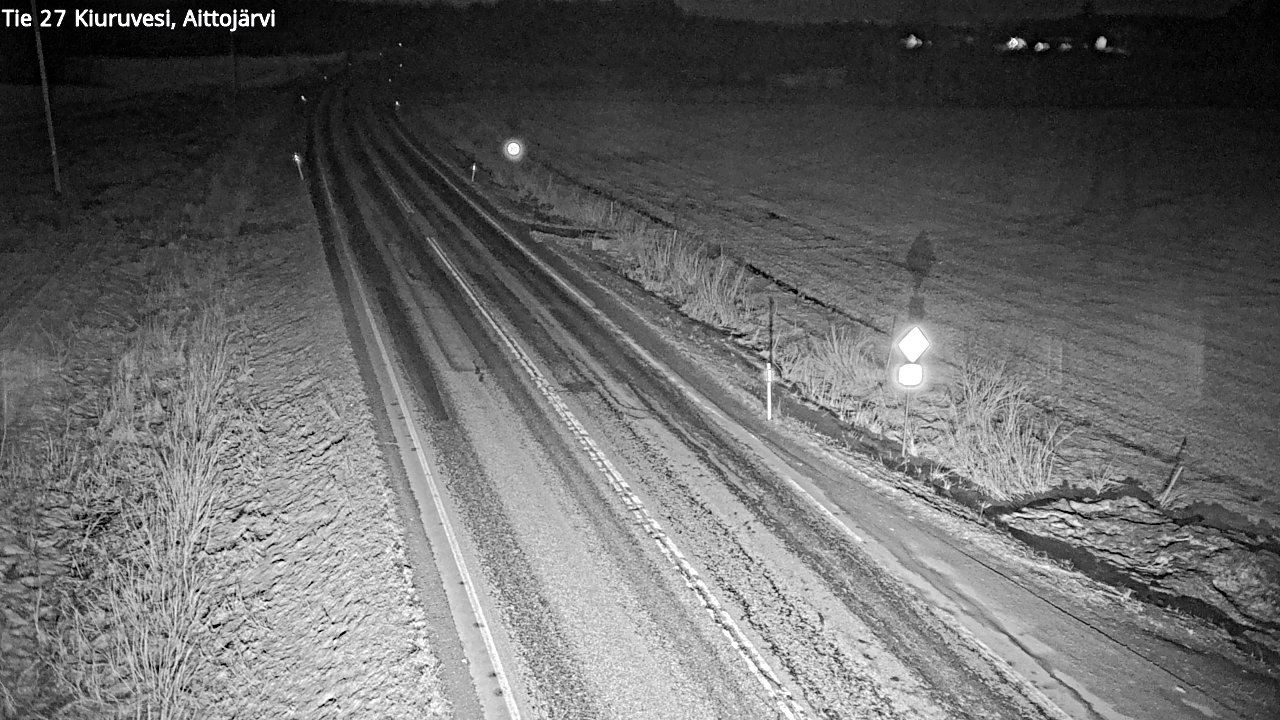 Kelikamerat Kuva Tie 27 Kiuruvesi, Aittojärvi, Kiuruvesi, Pohjois-Savo