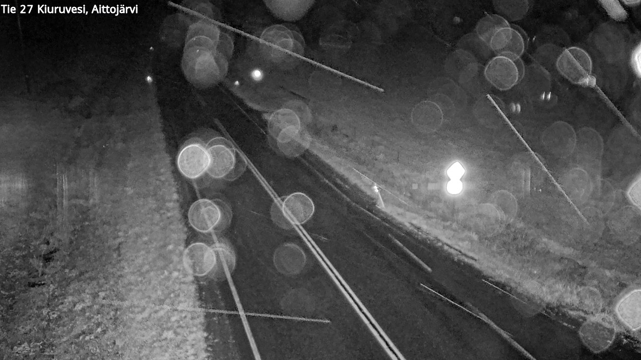 Weather Camera Image Road 27 Kiuruvesi, Aittojärvi, Kiuruvesi, Pohjois-Savo