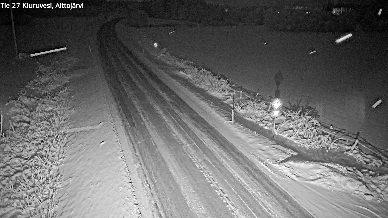 Kelikamerat Kuva Tie 27 Kiuruvesi, Aittojärvi, Kiuruvesi, Pohjois-Savo