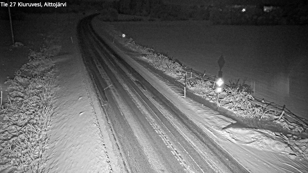 Kelikamerat Kuva Tie 27 Kiuruvesi, Aittojärvi, Kiuruvesi, Pohjois-Savo