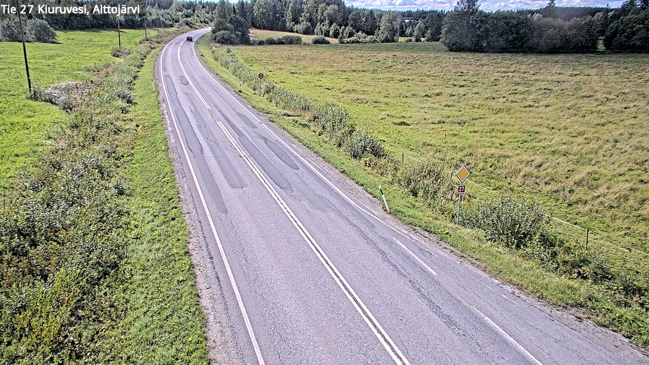 Kelikamerat Kuva Tie 27 Kiuruvesi, Aittojärvi, Kiuruvesi, Pohjois-Savo