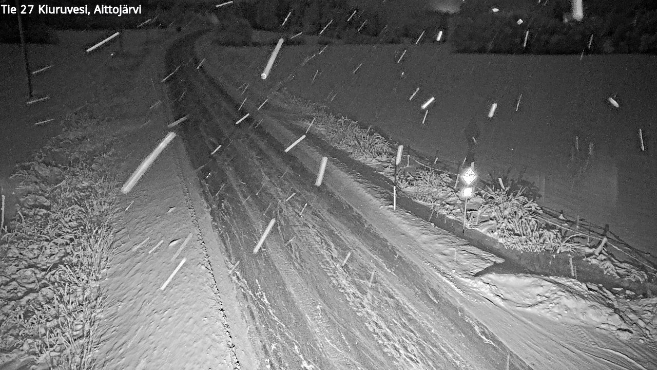 Kelikamerat Kuva Tie 27 Kiuruvesi, Aittojärvi, Kiuruvesi, Pohjois-Savo