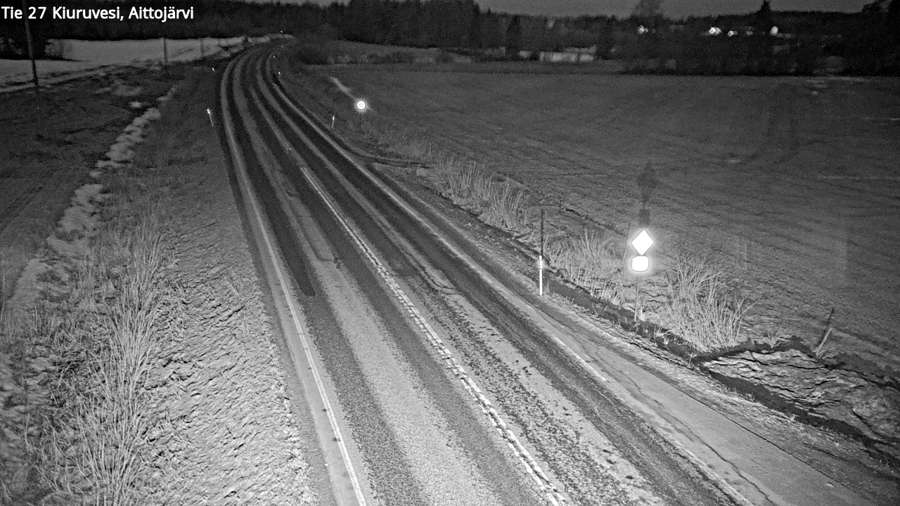 Kelikamerat Kuva Tie 27 Kiuruvesi, Aittojärvi, Kiuruvesi, Pohjois-Savo