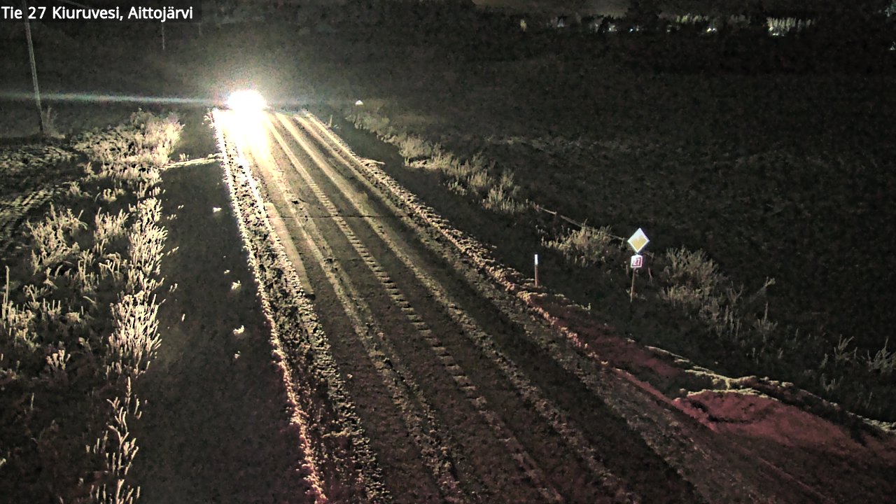 Kelikamerat Kuva Tie 27 Kiuruvesi, Aittojärvi, Kiuruvesi, Pohjois-Savo