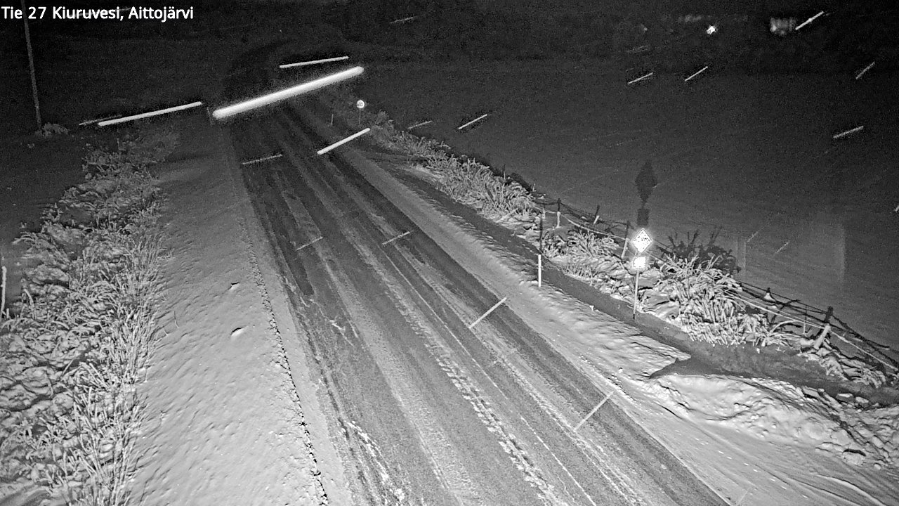 Kelikamerat Kuva Tie 27 Kiuruvesi, Aittojärvi, Kiuruvesi, Pohjois-Savo