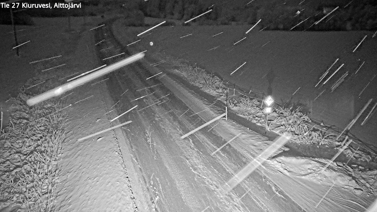 Kelikamerat Kuva Tie 27 Kiuruvesi, Aittojärvi, Kiuruvesi, Pohjois-Savo
