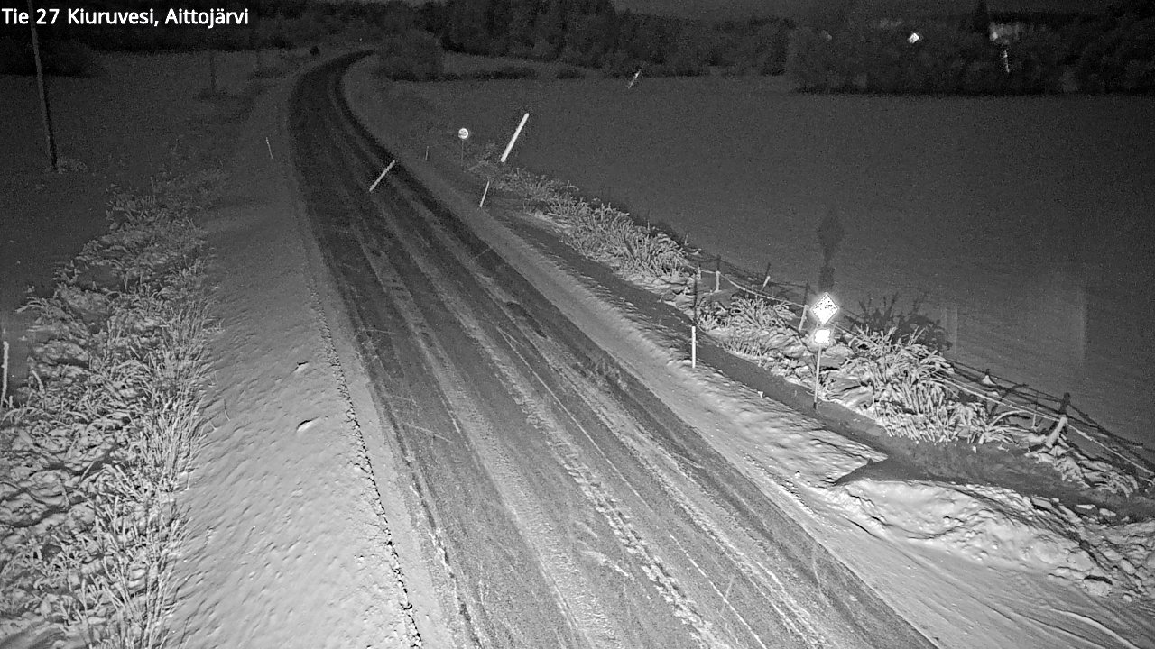 Kelikamerat Kuva Tie 27 Kiuruvesi, Aittojärvi, Kiuruvesi, Pohjois-Savo