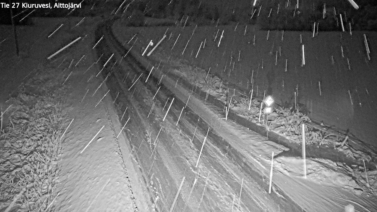 Kelikamerat Kuva Tie 27 Kiuruvesi, Aittojärvi, Kiuruvesi, Pohjois-Savo