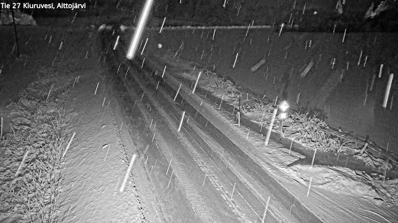Kelikamerat Kuva Tie 27 Kiuruvesi, Aittojärvi, Kiuruvesi, Pohjois-Savo