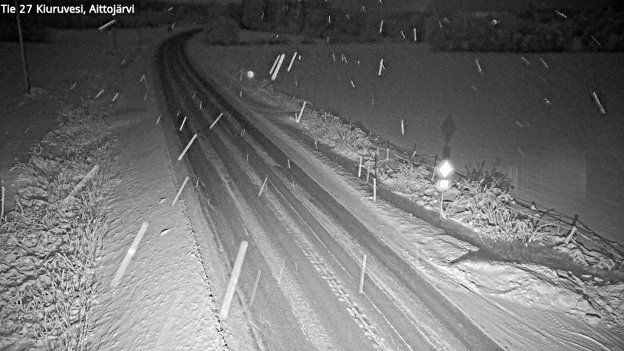 Kelikamerat Kuva Tie 27 Kiuruvesi, Aittojärvi, Kiuruvesi, Pohjois-Savo