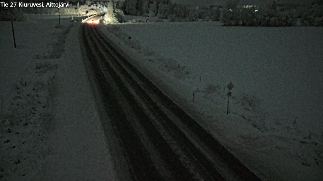 Kelikamerat Kuva Tie 27 Kiuruvesi, Aittojärvi, Kiuruvesi, Pohjois-Savo