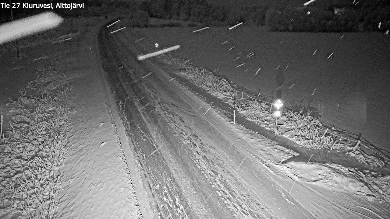 Kelikamerat Kuva Tie 27 Kiuruvesi, Aittojärvi, Kiuruvesi, Pohjois-Savo