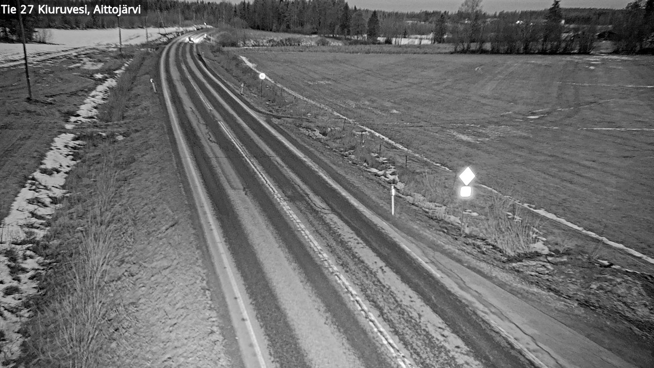 Kelikamerat Kuva Tie 27 Kiuruvesi, Aittojärvi, Kiuruvesi, Pohjois-Savo