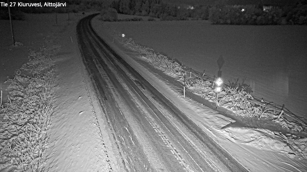 Kelikamerat Kuva Tie 27 Kiuruvesi, Aittojärvi, Kiuruvesi, Pohjois-Savo