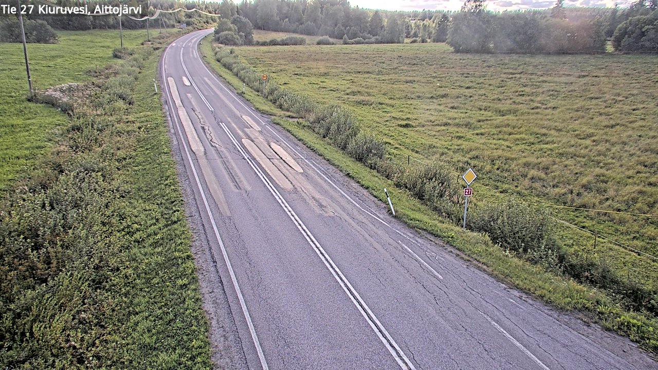 Kelikamerat Kuva Tie 27 Kiuruvesi, Aittojärvi, Kiuruvesi, Pohjois-Savo