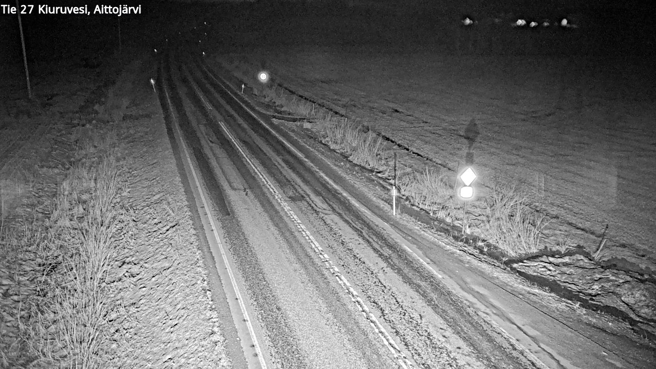 Kelikamerat Kuva Tie 27 Kiuruvesi, Aittojärvi, Kiuruvesi, Pohjois-Savo