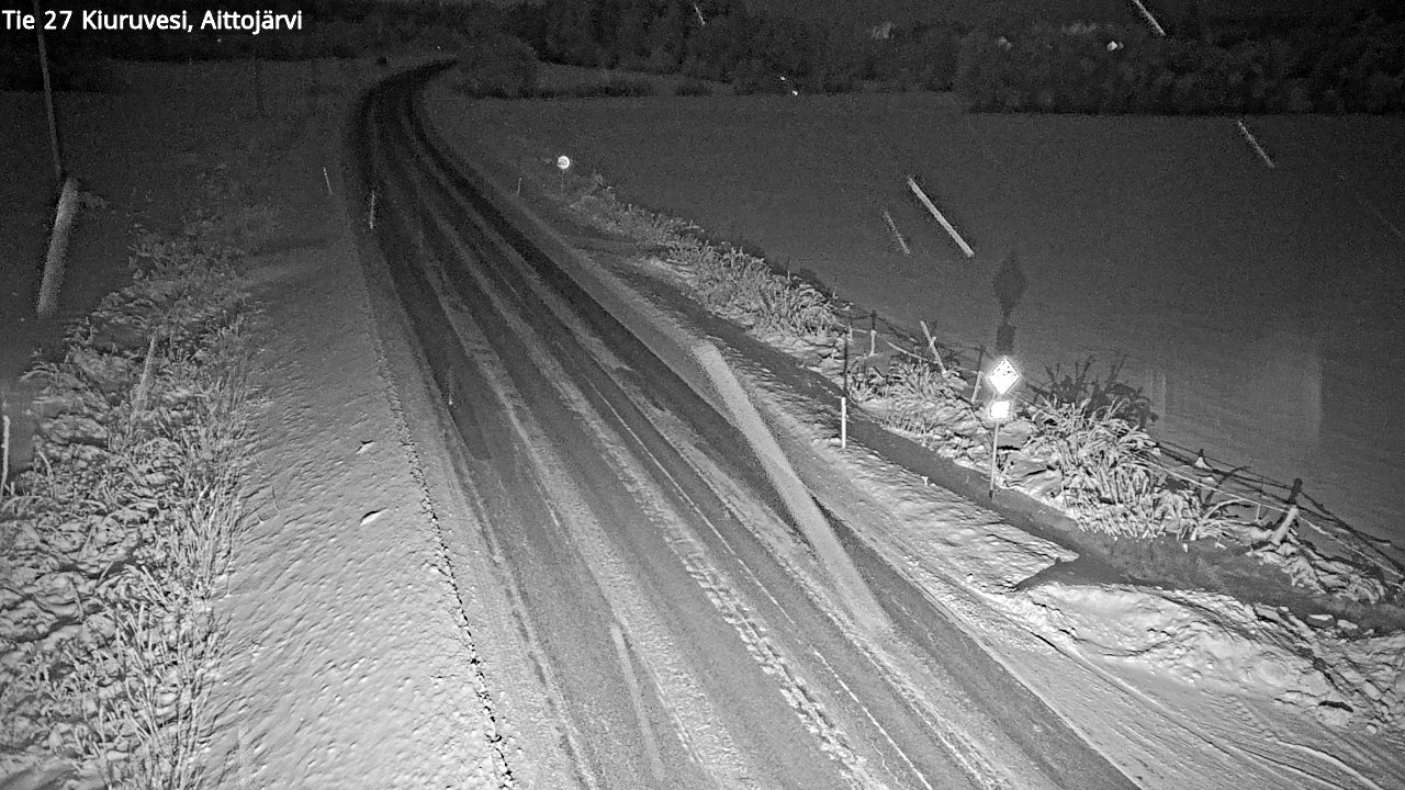 Kelikamerat Kuva Tie 27 Kiuruvesi, Aittojärvi, Kiuruvesi, Pohjois-Savo