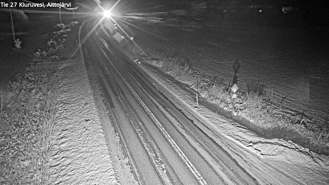 Kelikamerat Kuva Tie 27 Kiuruvesi, Aittojärvi, Kiuruvesi, Pohjois-Savo
