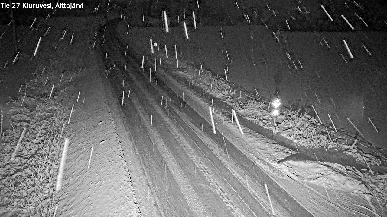 Kelikamerat Kuva Tie 27 Kiuruvesi, Aittojärvi, Kiuruvesi, Pohjois-Savo