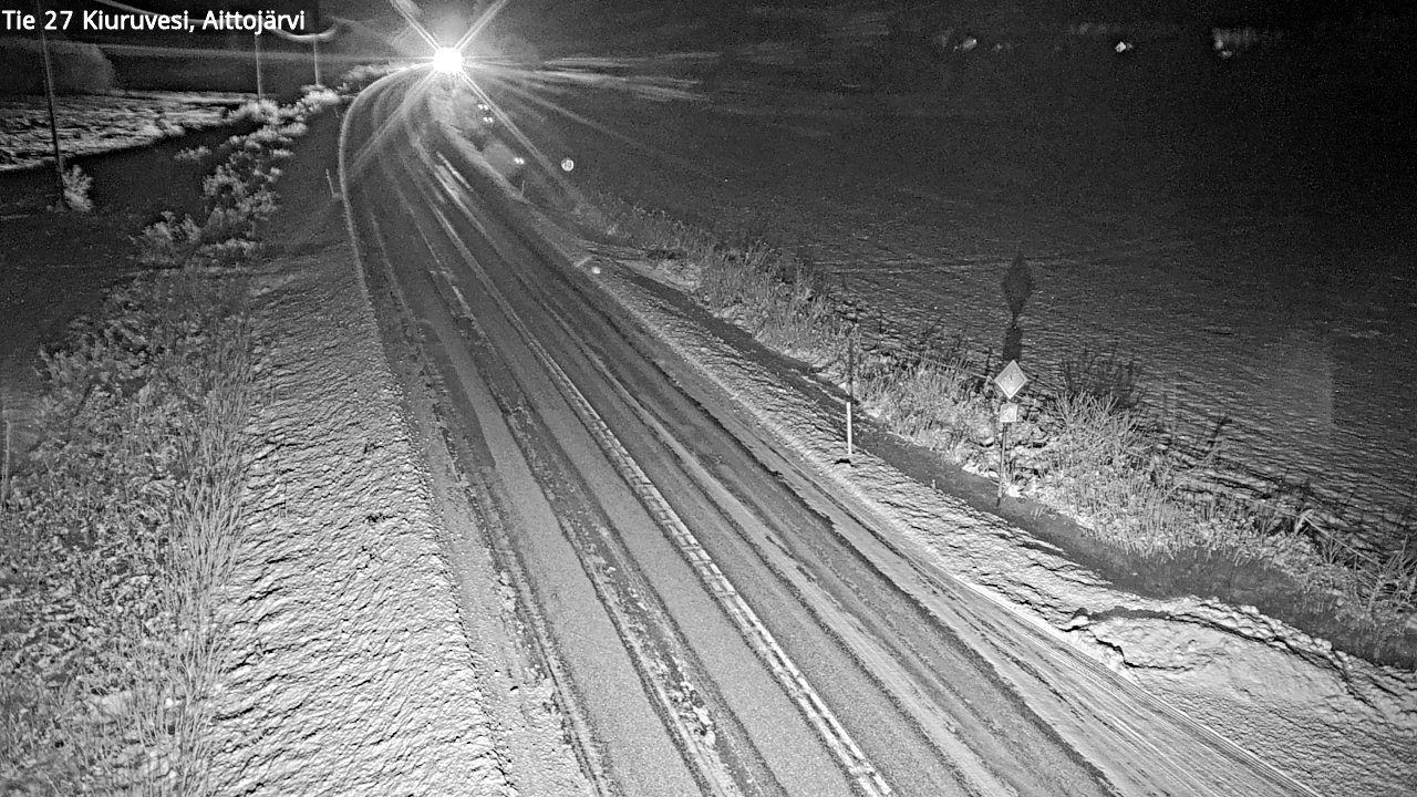 Kelikamerat Kuva Tie 27 Kiuruvesi, Aittojärvi, Kiuruvesi, Pohjois-Savo