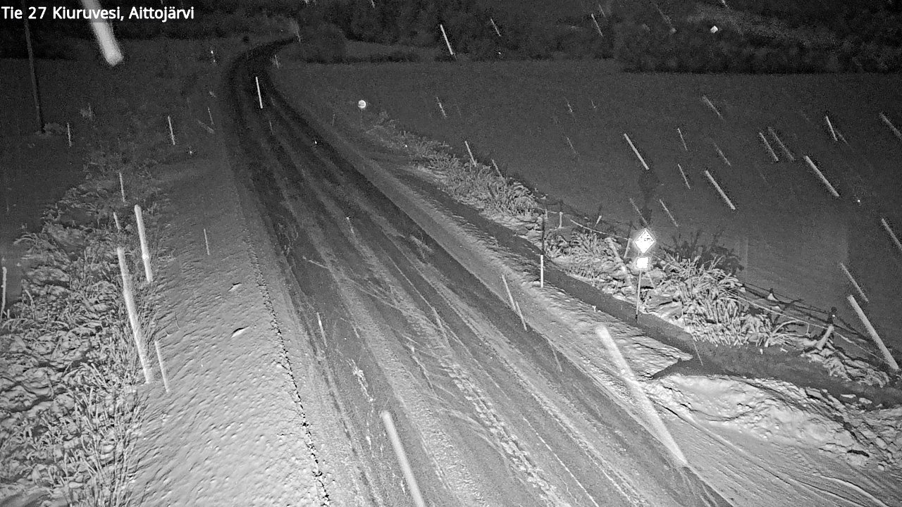 Kelikamerat Kuva Tie 27 Kiuruvesi, Aittojärvi, Kiuruvesi, Pohjois-Savo