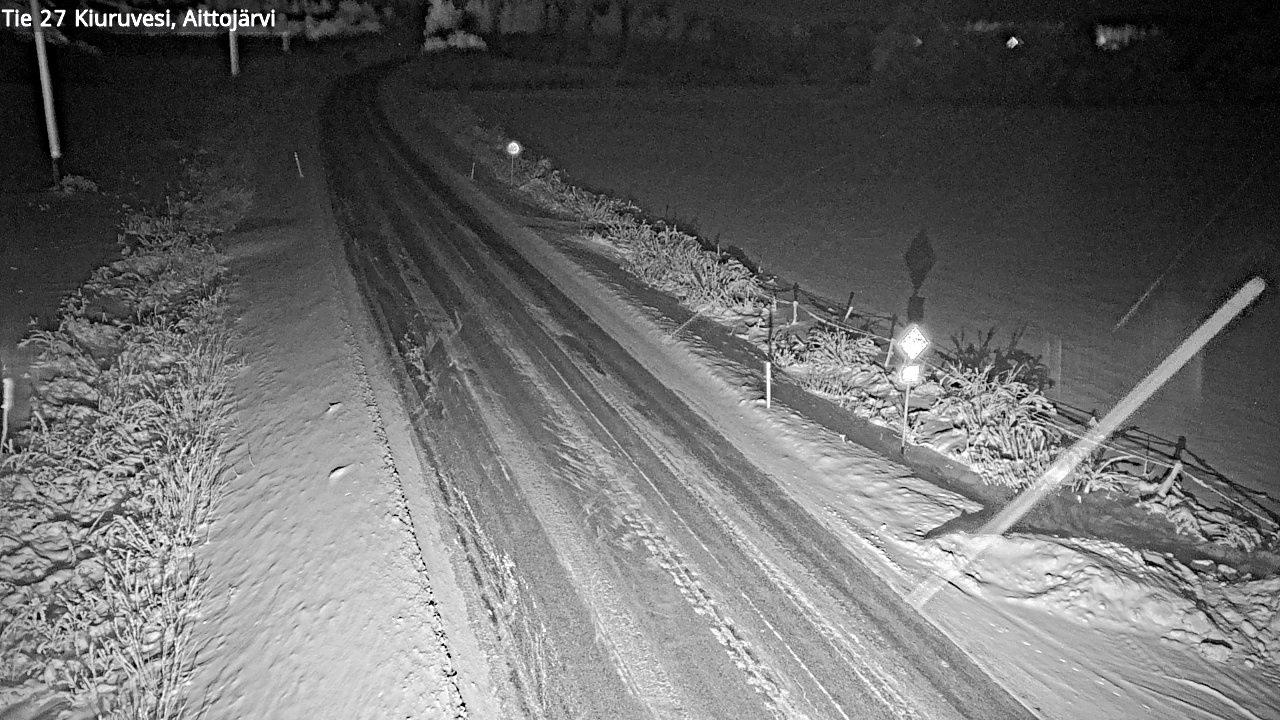 Kelikamerat Kuva Tie 27 Kiuruvesi, Aittojärvi, Kiuruvesi, Pohjois-Savo