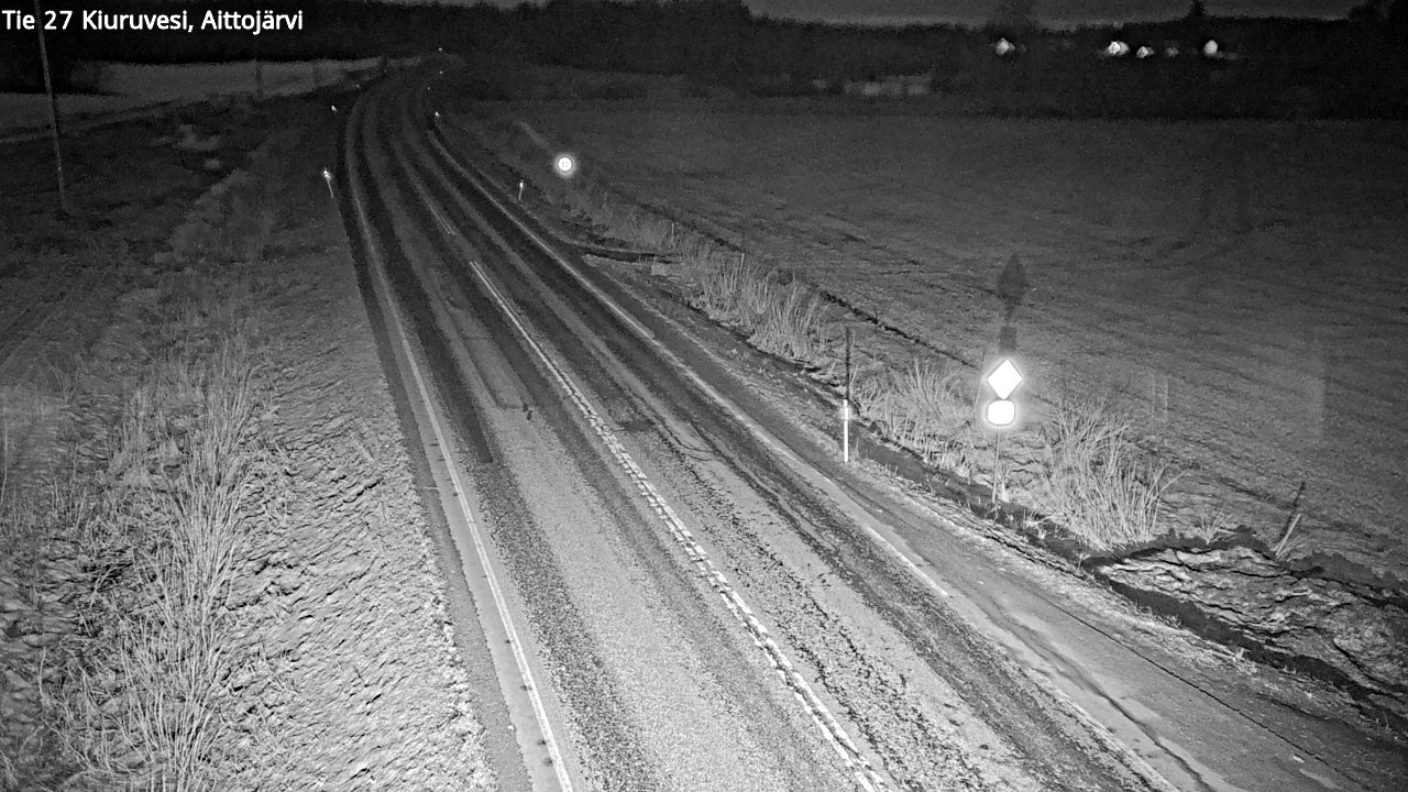 Kelikamerat Kuva Tie 27 Kiuruvesi, Aittojärvi, Kiuruvesi, Pohjois-Savo