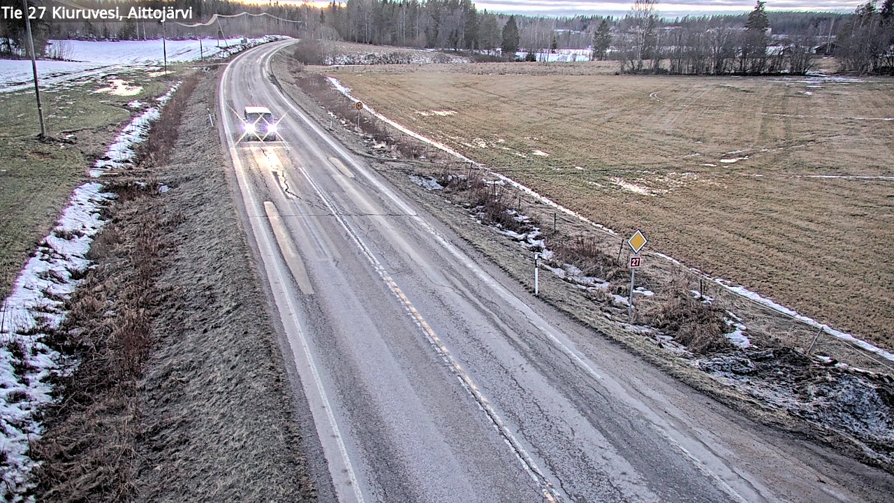 Kelikamerat Kuva Tie 27 Kiuruvesi, Aittojärvi, Kiuruvesi, Pohjois-Savo