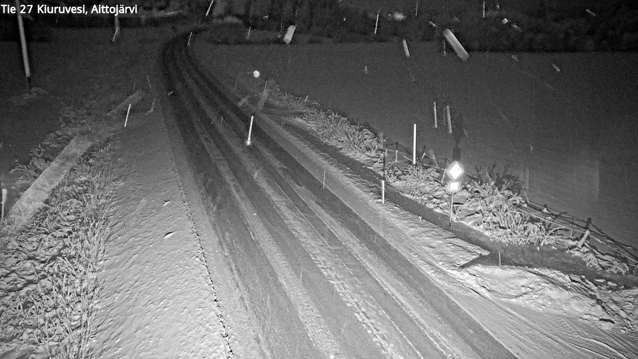 Kelikamerat Kuva Tie 27 Kiuruvesi, Aittojärvi, Kiuruvesi, Pohjois-Savo