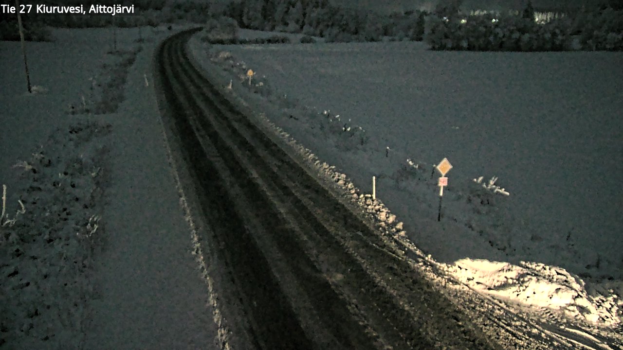 Kelikamerat Kuva Tie 27 Kiuruvesi, Aittojärvi, Kiuruvesi, Pohjois-Savo