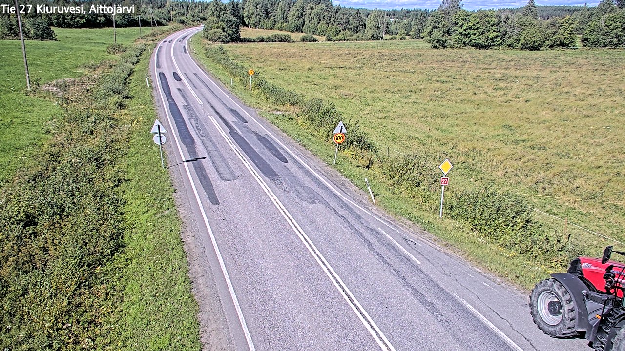 Kelikamerat Kuva Tie 27 Kiuruvesi, Aittojärvi, Kiuruvesi, Pohjois-Savo