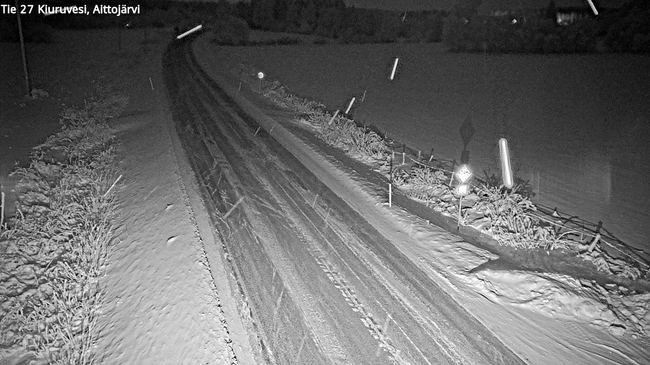 Kelikamerat Kuva Tie 27 Kiuruvesi, Aittojärvi, Kiuruvesi, Pohjois-Savo