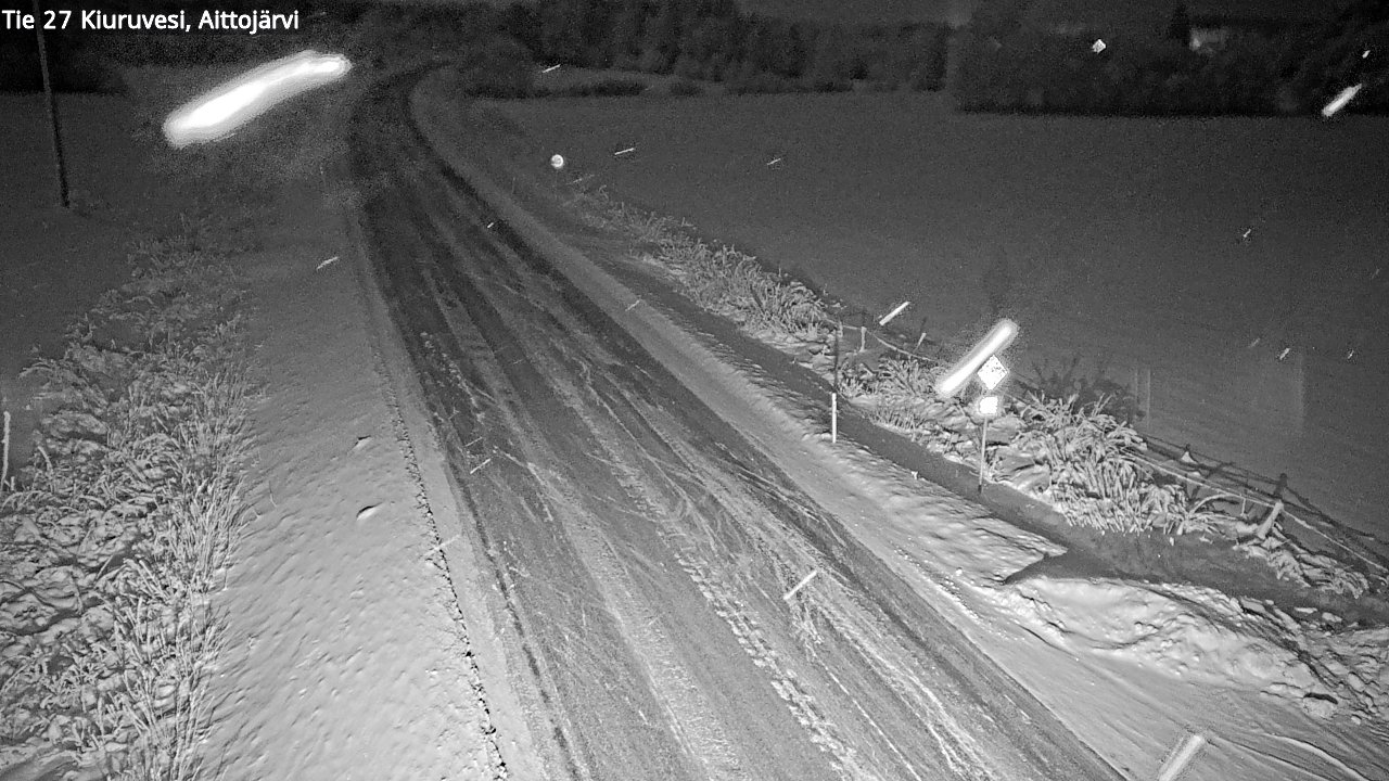 Kelikamerat Kuva Tie 27 Kiuruvesi, Aittojärvi, Kiuruvesi, Pohjois-Savo