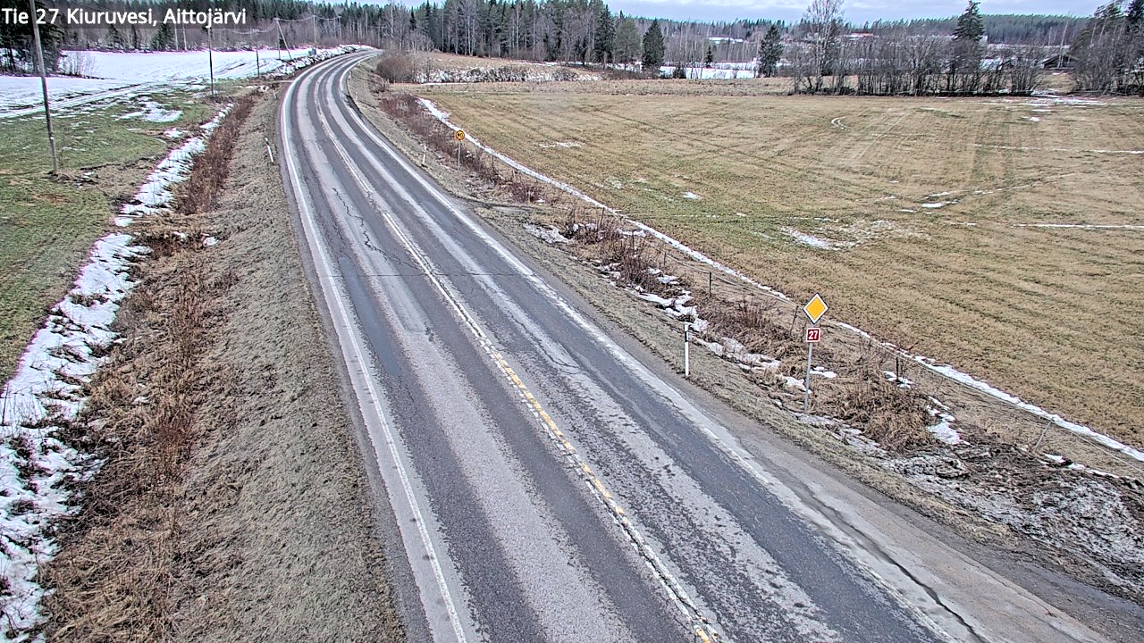 Kelikamerat Kuva Tie 27 Kiuruvesi, Aittojärvi, Kiuruvesi, Pohjois-Savo