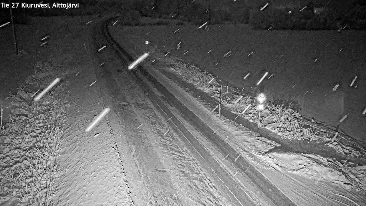 Kelikamerat Kuva Tie 27 Kiuruvesi, Aittojärvi, Kiuruvesi, Pohjois-Savo
